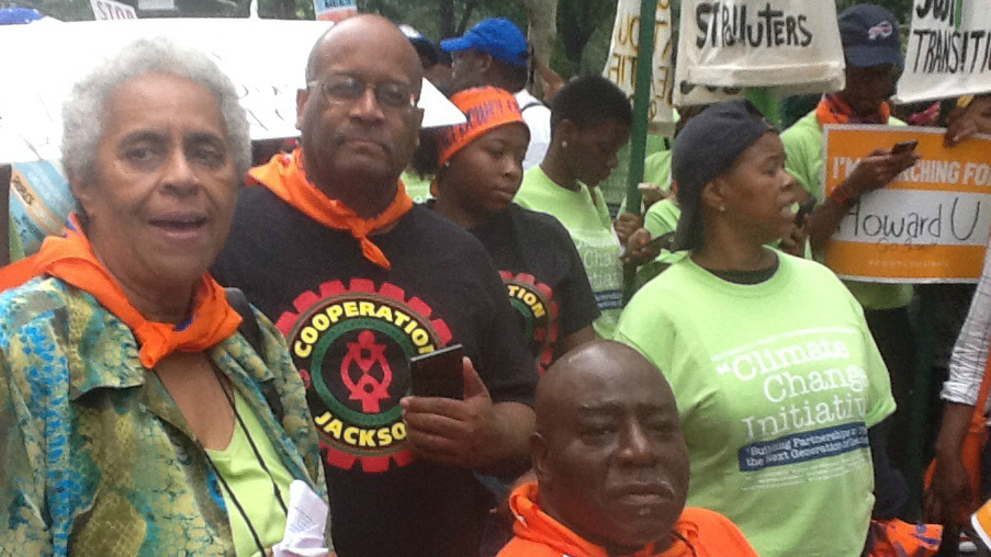 NAACP climate marchers