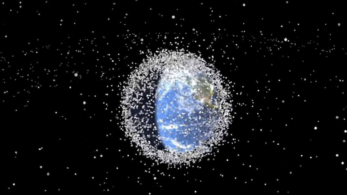 This simulation shows how much space junk is orbiting Earth | Grist