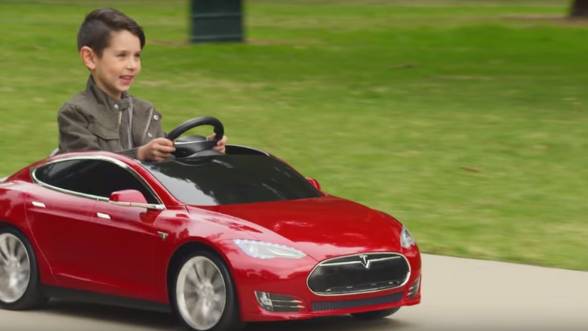 tesla baby stroller