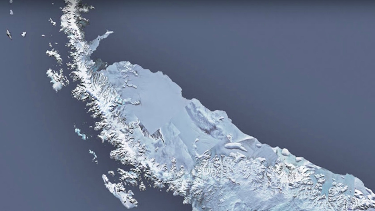 Antarctica's collapsing ice shelf just sprouted a new crack | Grist