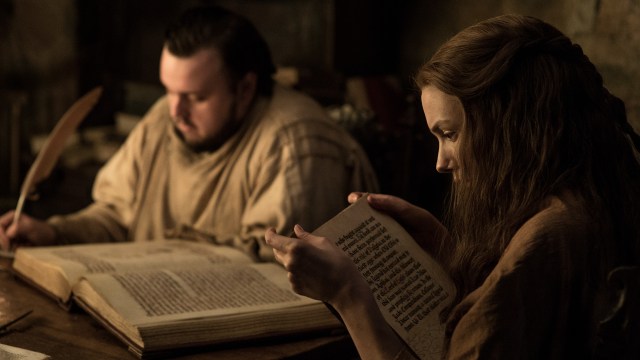 Scene from Game of Thrones episode "Dragonstone"