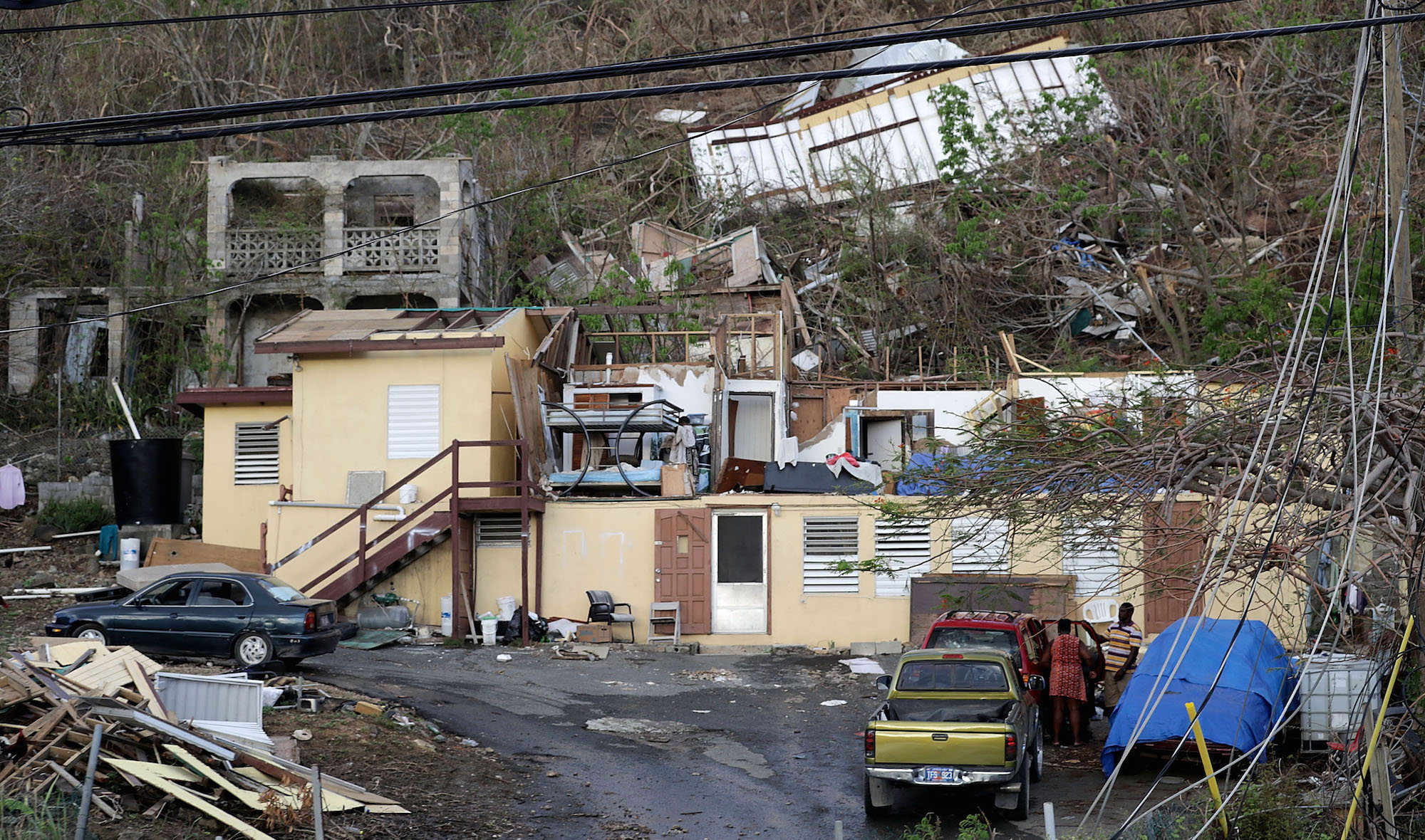 Hurricanes drove more than 1,000 medical evacuees from the Virgin