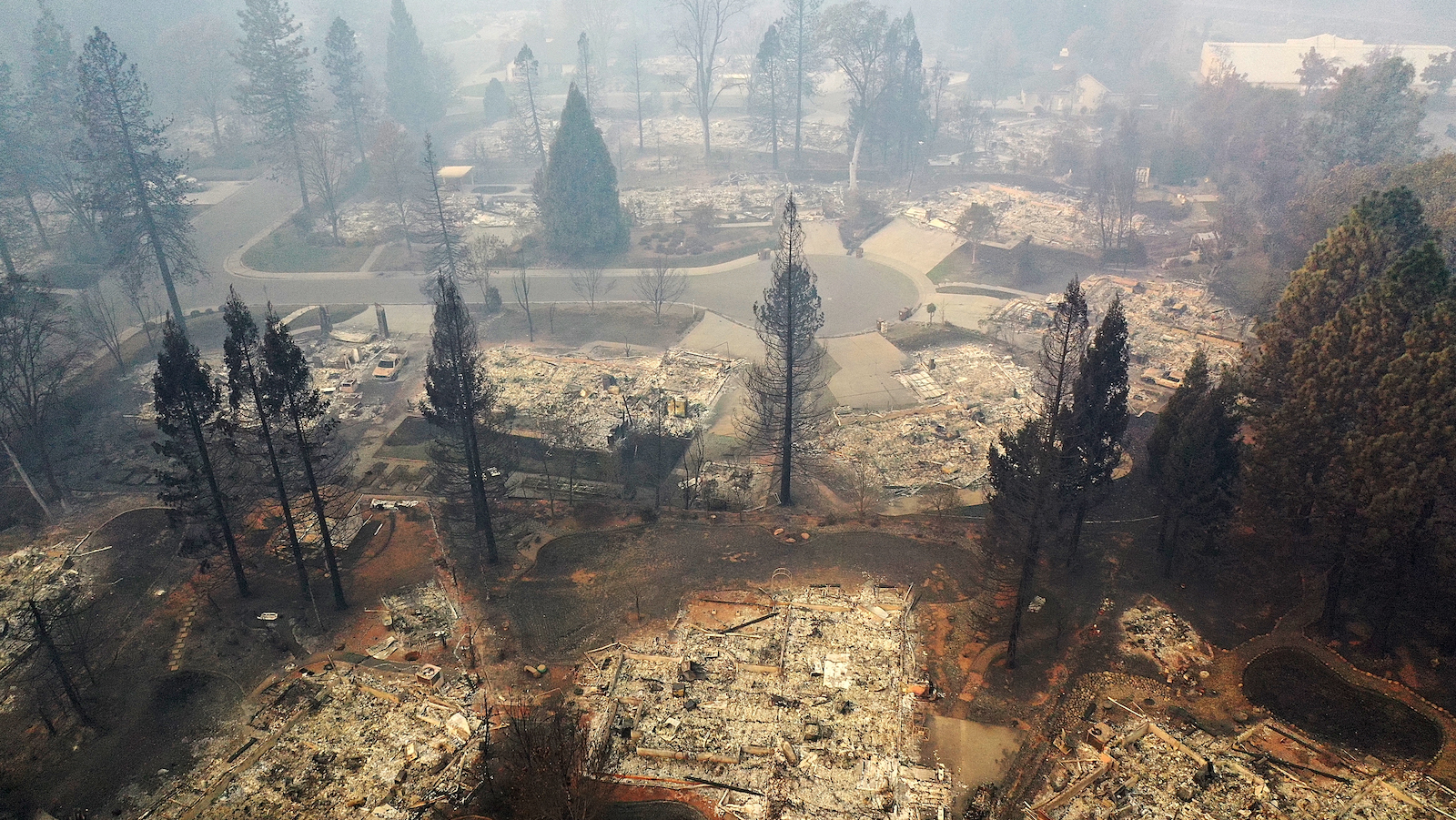 Photos Show Paradise, California, One Year After Camp Fire Devastation