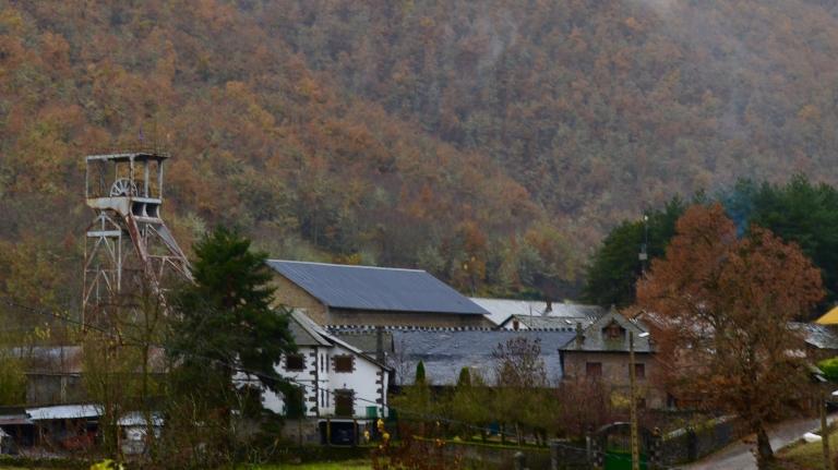 Pozo Maria, a pit near Villablino in the Laciana Valley, Spain, that was recently closed.