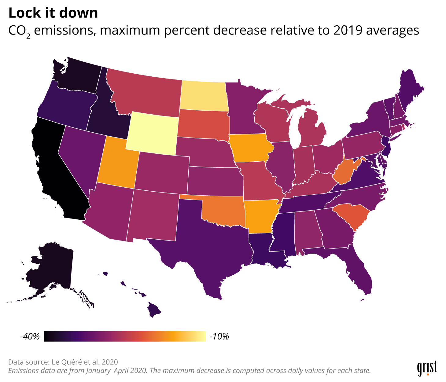 here-s-how-coronavirus-affected-carbon-emissions-in-every-state-grist