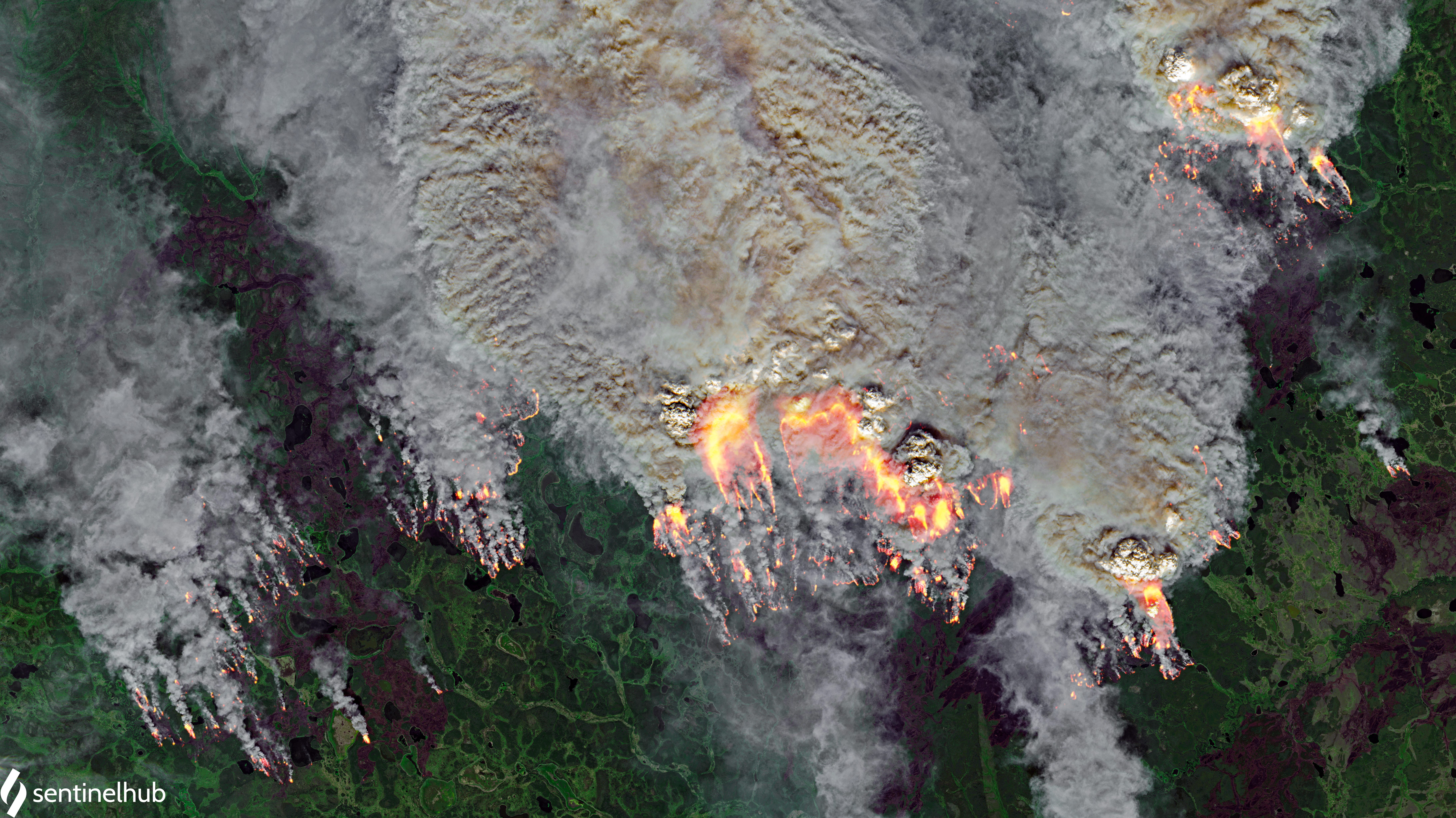 Wildfires in Sakha Republic