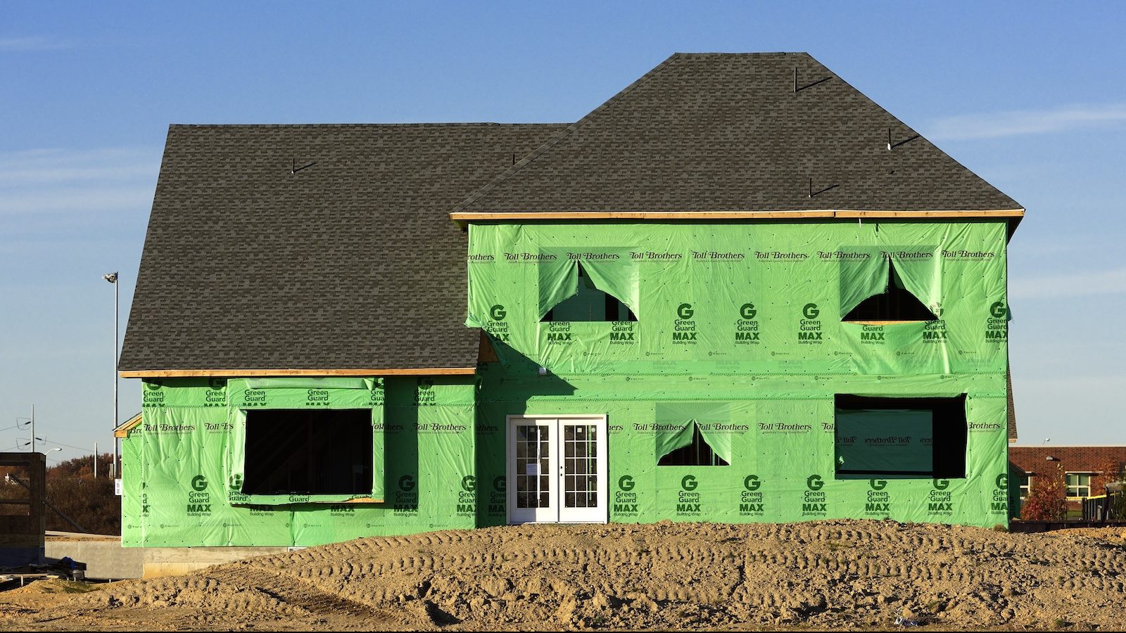 photo of insulation for green home construction