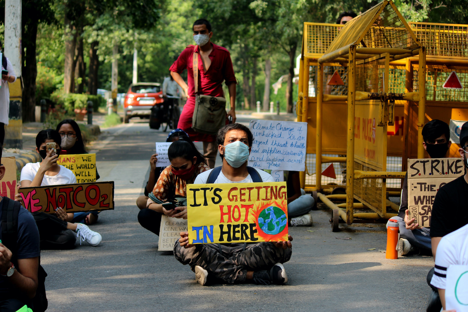 'Fridays For Future' Protest In New Delhi