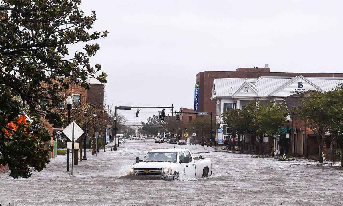 Hurricane Sally flooding in Pensacola