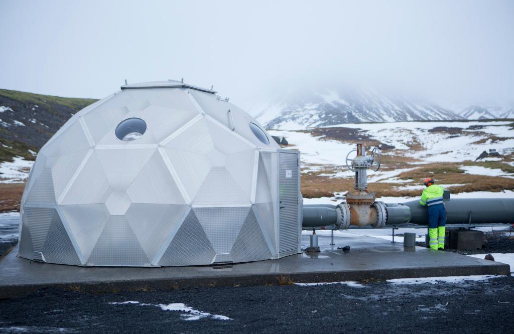 carbon capture in iceland