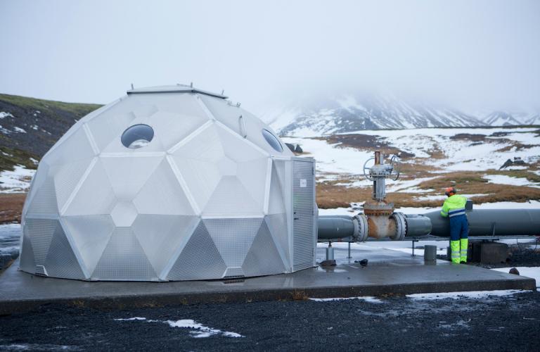 carbon capture in iceland