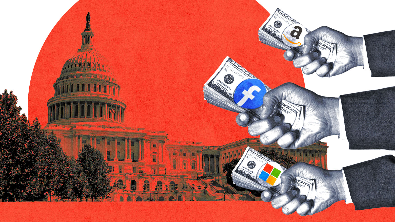 Big Tech says it wants to solve climate change. Its lobbying dollars say…