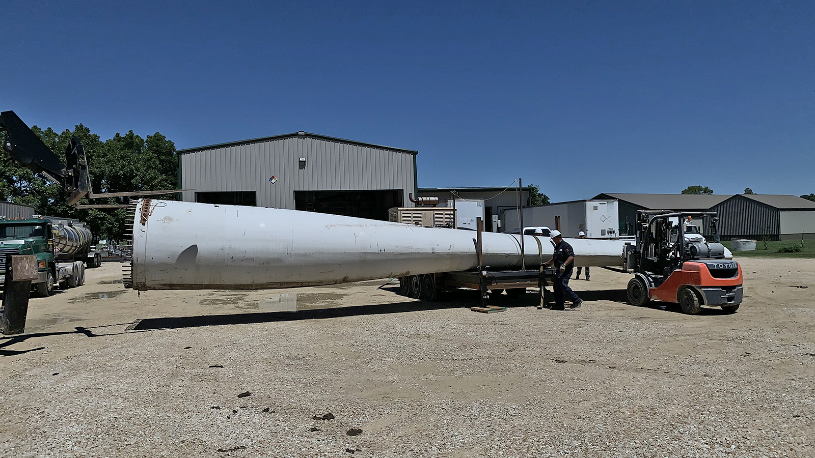Today’s wind turbine blades could come to be tomorrow’s bridges