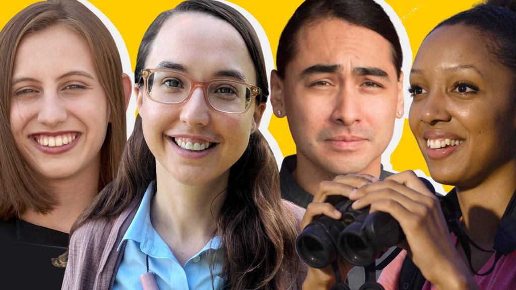 Alexandria Villaseñor, Leah Stokes, Julian Brave NoiseCat, Corina Newsome