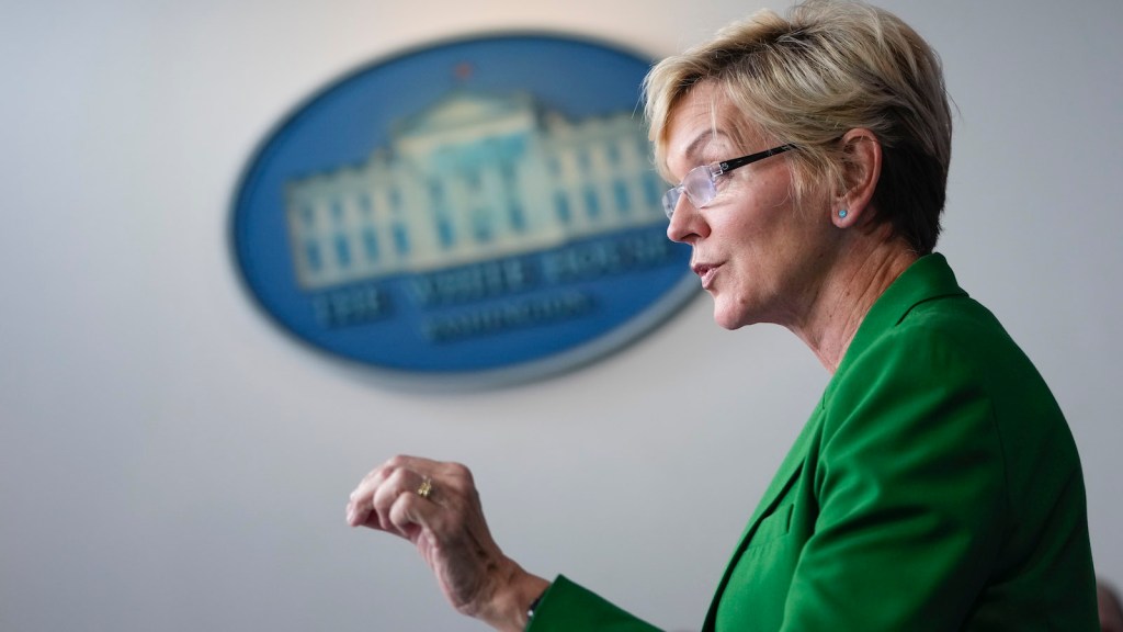 energy secretary Jennifer Granholm