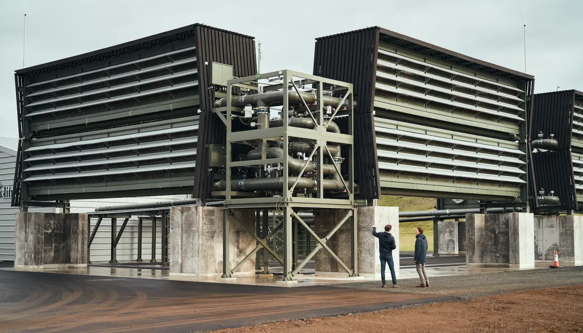 Direct air capture plant in Iceland