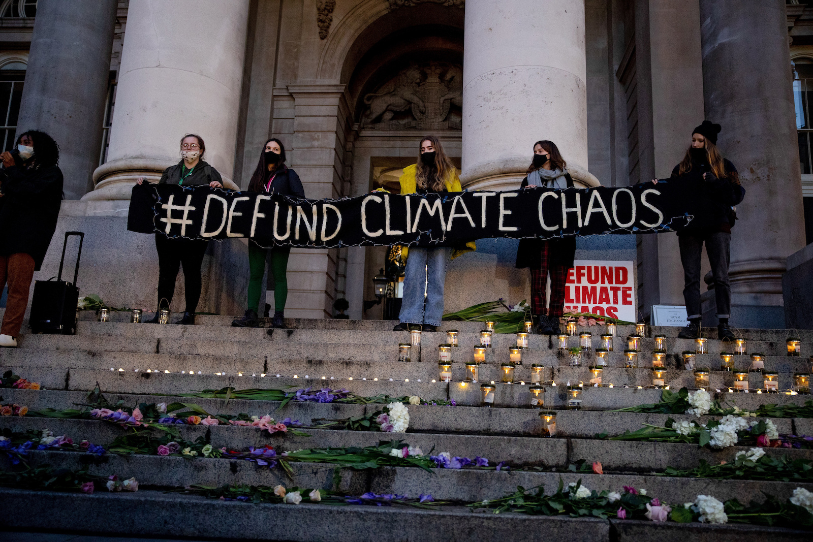 Defund climate chaos