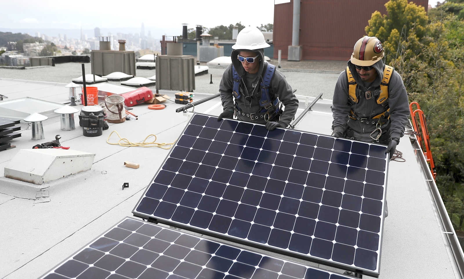 Solar panel installation San Francisco