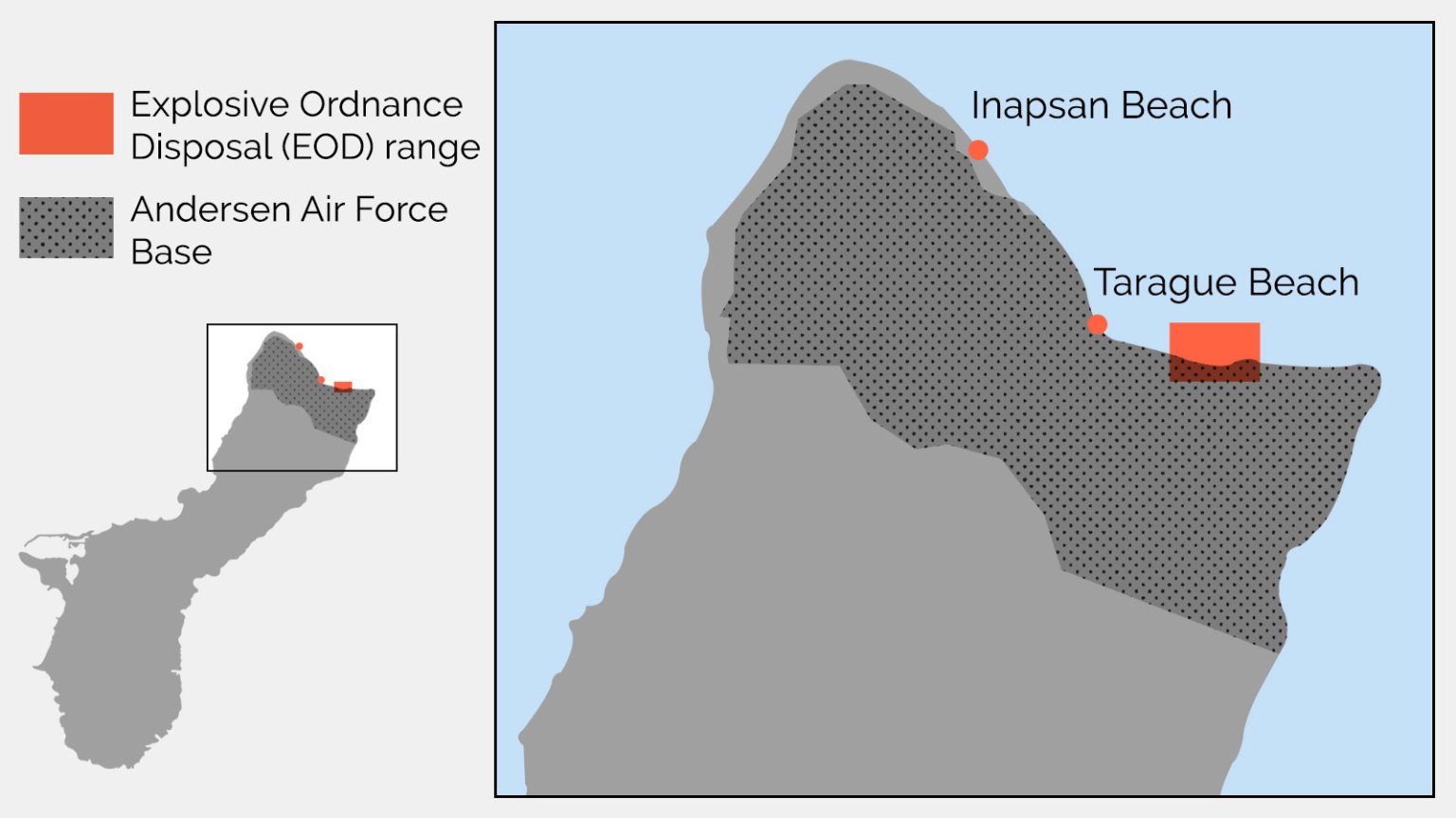 Guam sues United States Air Force to stop dangerous chemical waste