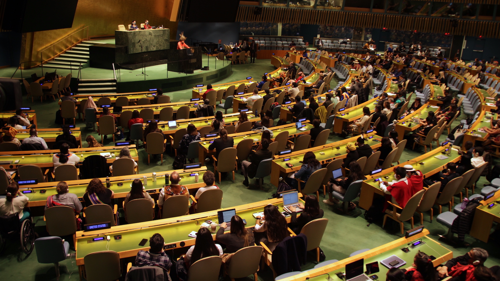 United Nation's Permanent Forum on Indigenous Issues, 2022 Opening, 21st Session April 25 - May 6, 2022.