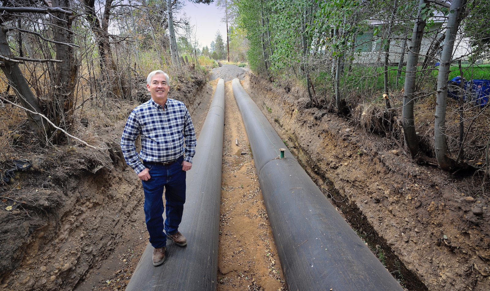 In Oregon, farmers are revamping century-old irrigation canals to stem water loss thumbnail