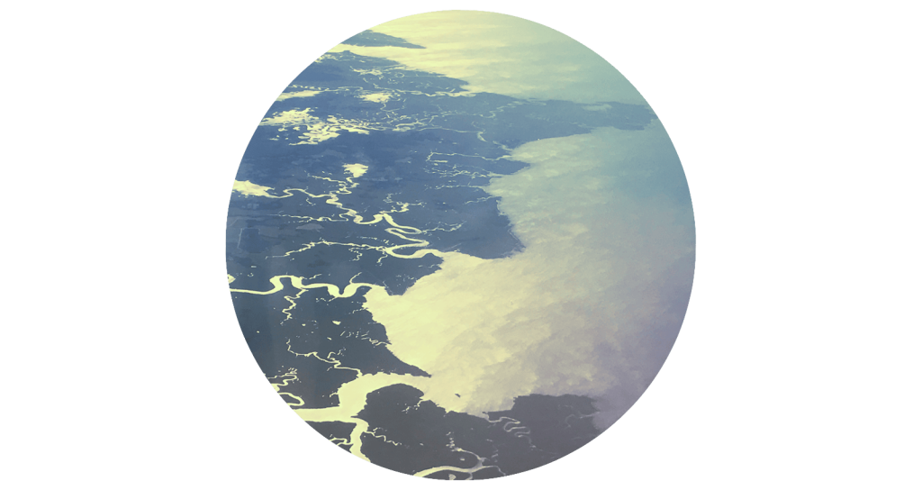 Aerial View of the Delaware Bay at Kitts Hummock