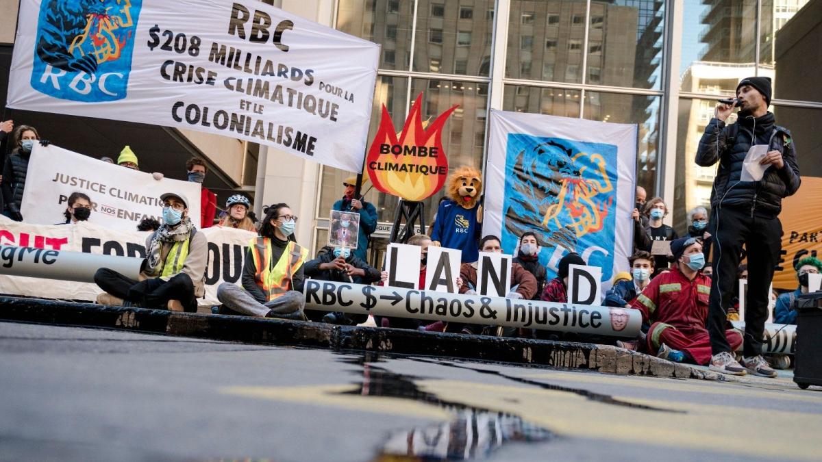 RBC protestors
