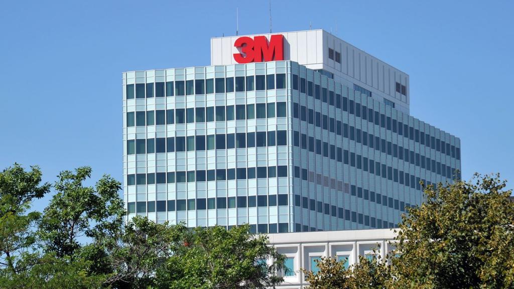 3M building with trees in foreground