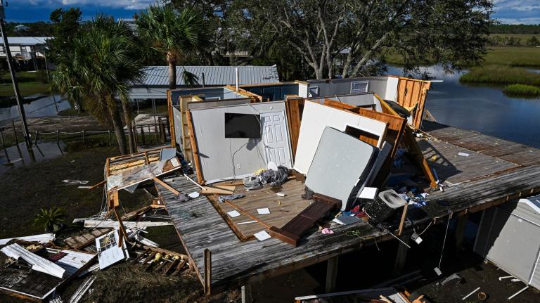 hurricane idalia house