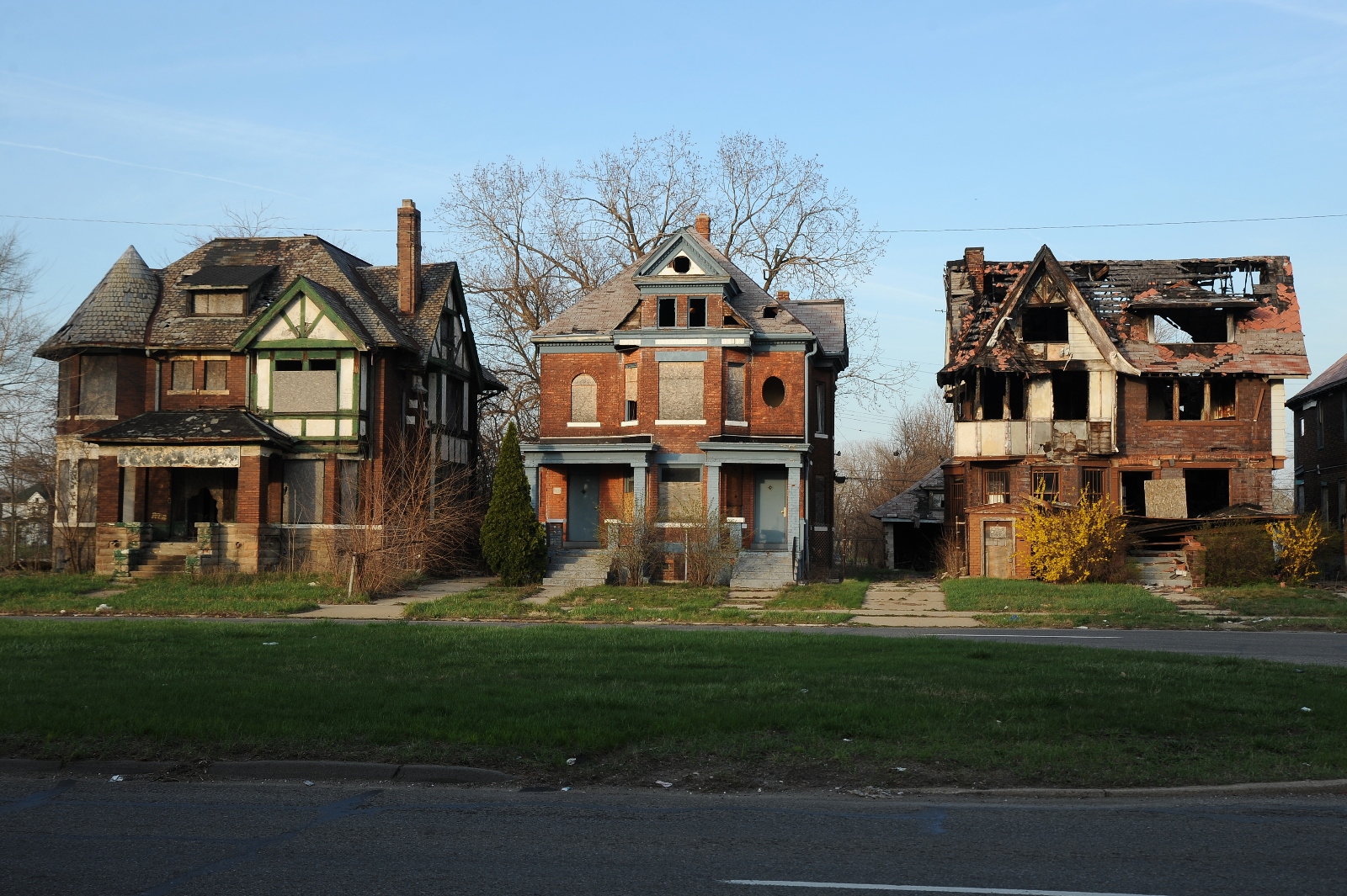 Abandoned housing stock in Detroit
