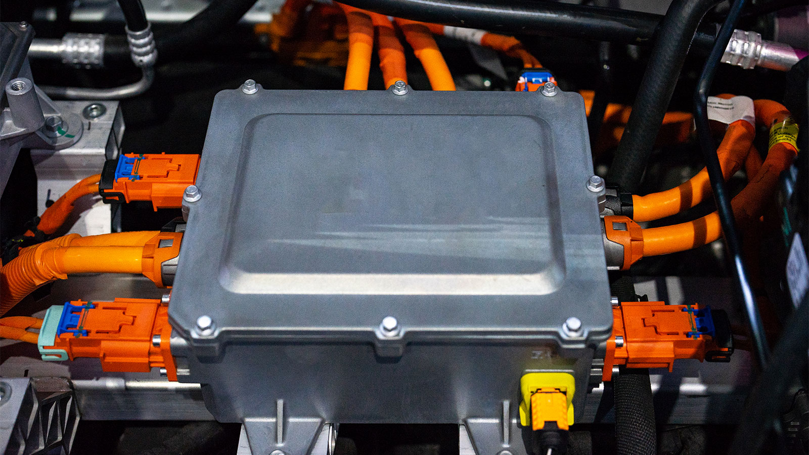 close up photo of electric vehicle battery