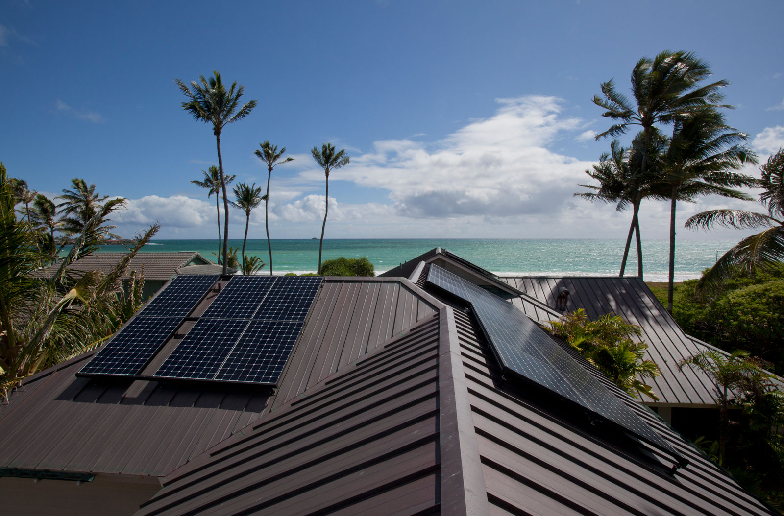 solar panels on hawaii home