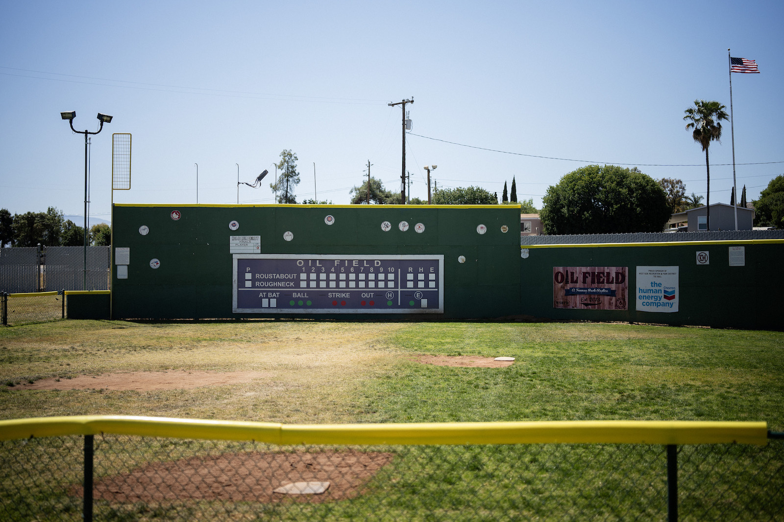 A baseball field