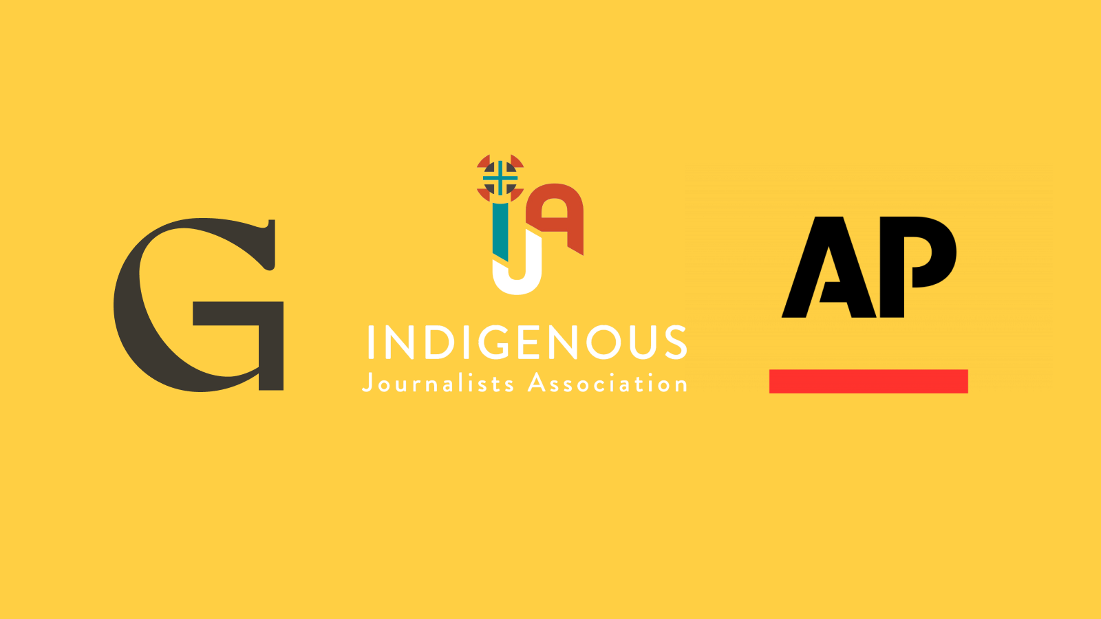 A yellow rectangle shows the logos for Grist, IJA, and AP.