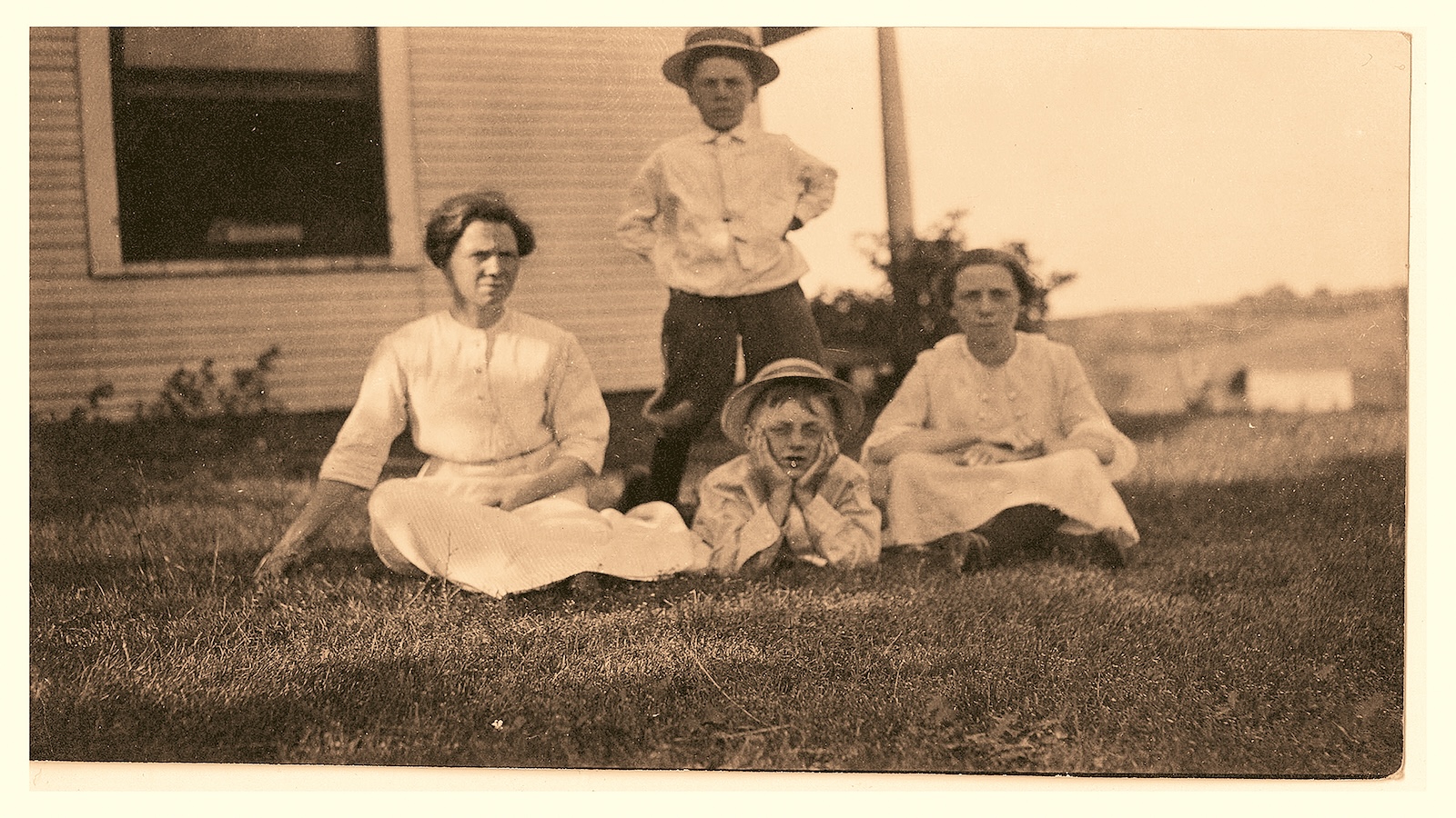 An old family photo from 1914