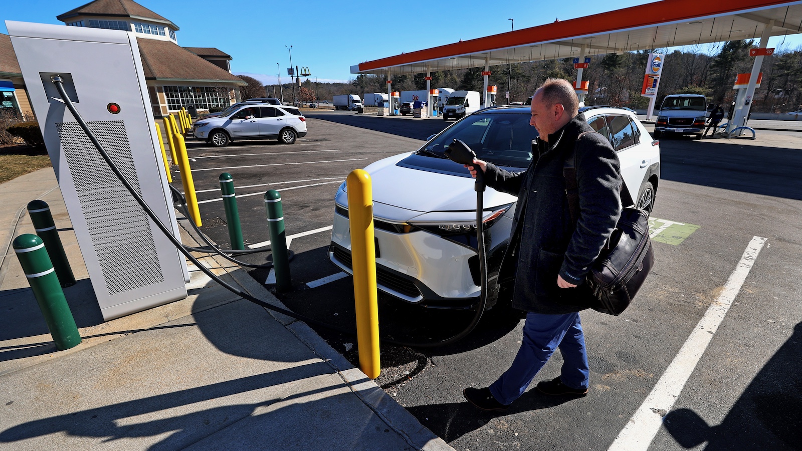 Public EV chargers are good for the planet. They’re also good for business.