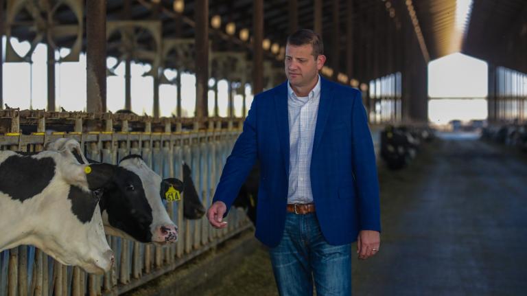 Congressman David Valadao represents the southern Central Valley in the House of Representatives. A former dairy farmer, Valadao has staked his political career on support for water deliveries to farmers in the valley.