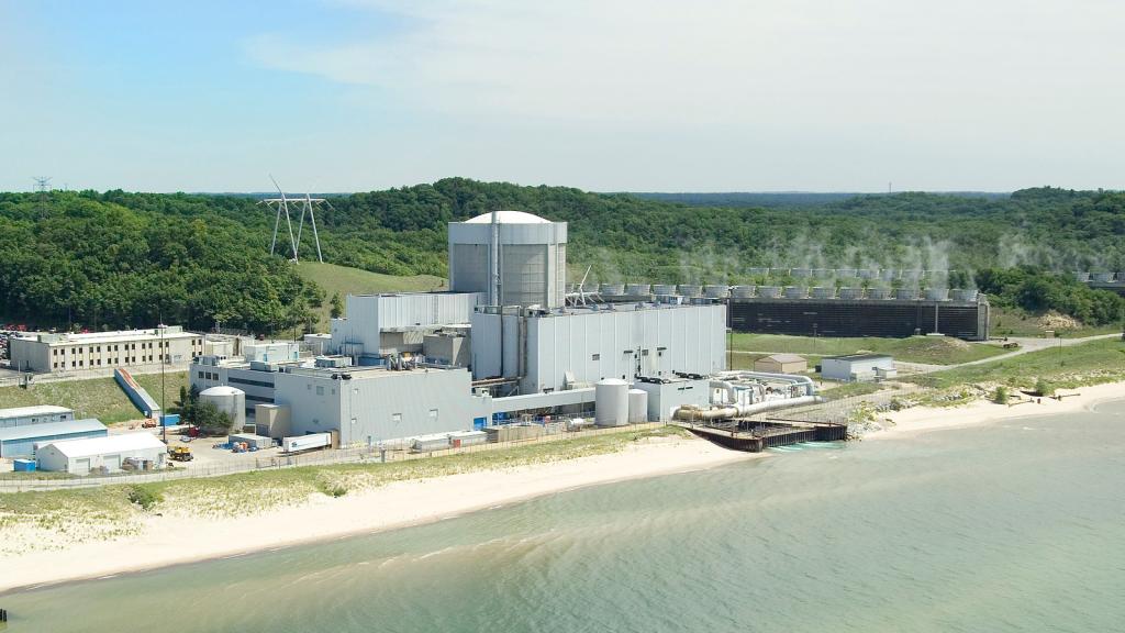 The Palisades Nuclear Plant.