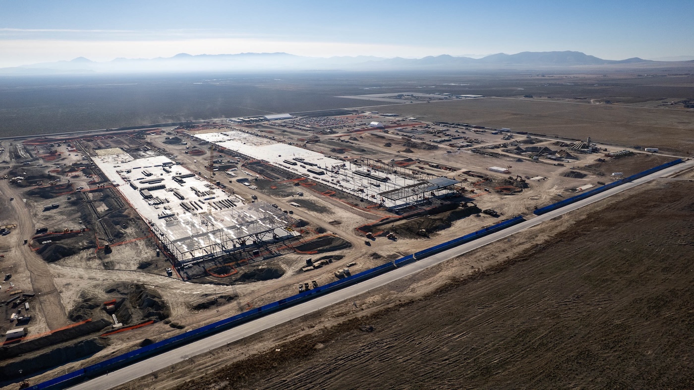 A data center begins to take shape in Eagle Mountain, Utah