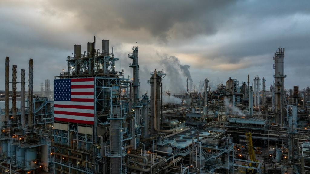 Marathon Petroleum's Los Angeles refinery is one of the last operating refineries in California. Fuel prices in the state have surged amid the Iran conflict.