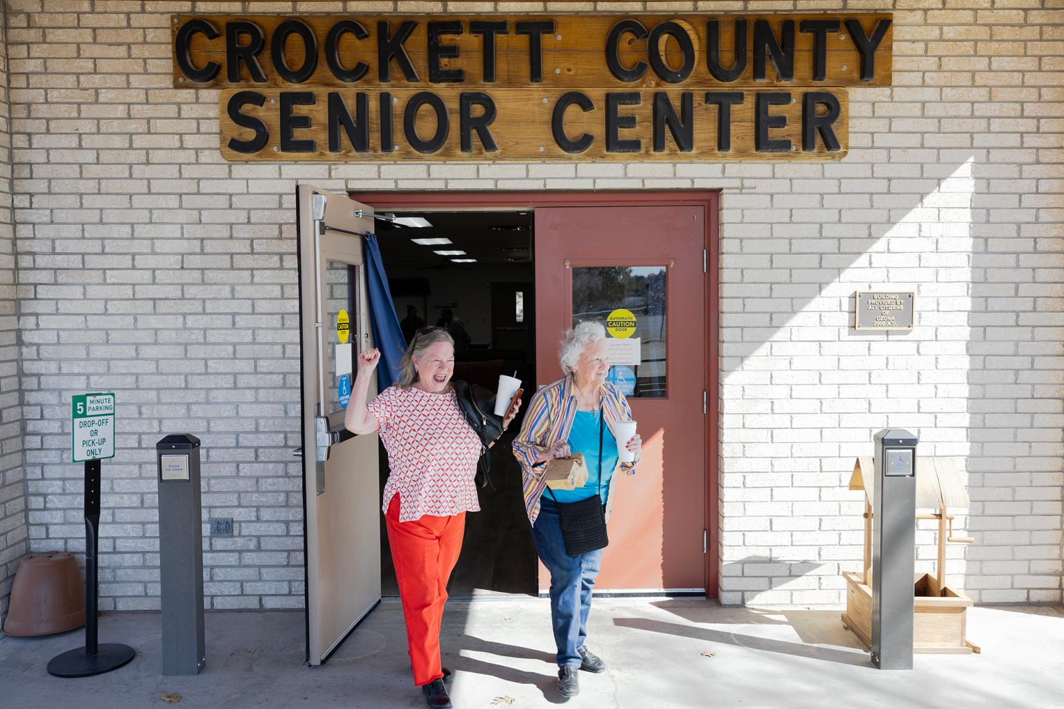 In rural West Texas, wind energy is funding support for seniors