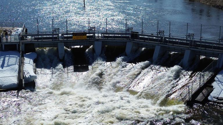 Cheboygan Dam in Michigan