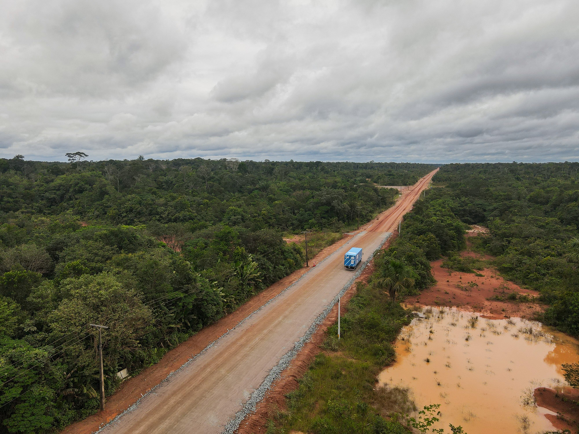 A trip down the road that will determine the fate of the Amazon