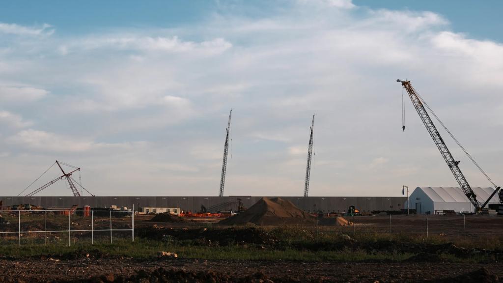 A construction site